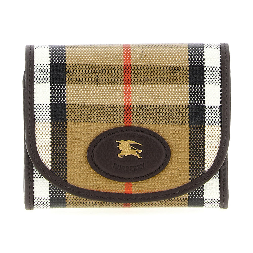 Burberry Beige Cotton Cardholder