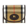 Burberry Beige Cotton Cardholder
