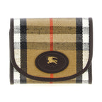 Burberry Beige Cotton Cardholder