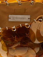 Paco Rabanne Orange Polyester Shoulder Bag