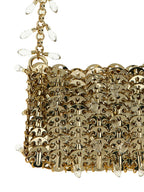 Paco Rabanne Gold Brass Shoulder Bag