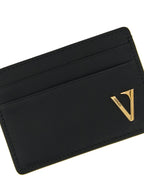 Versace Black Calfskin Cardholder