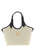 Versace Beige Cotton Tote Bag
