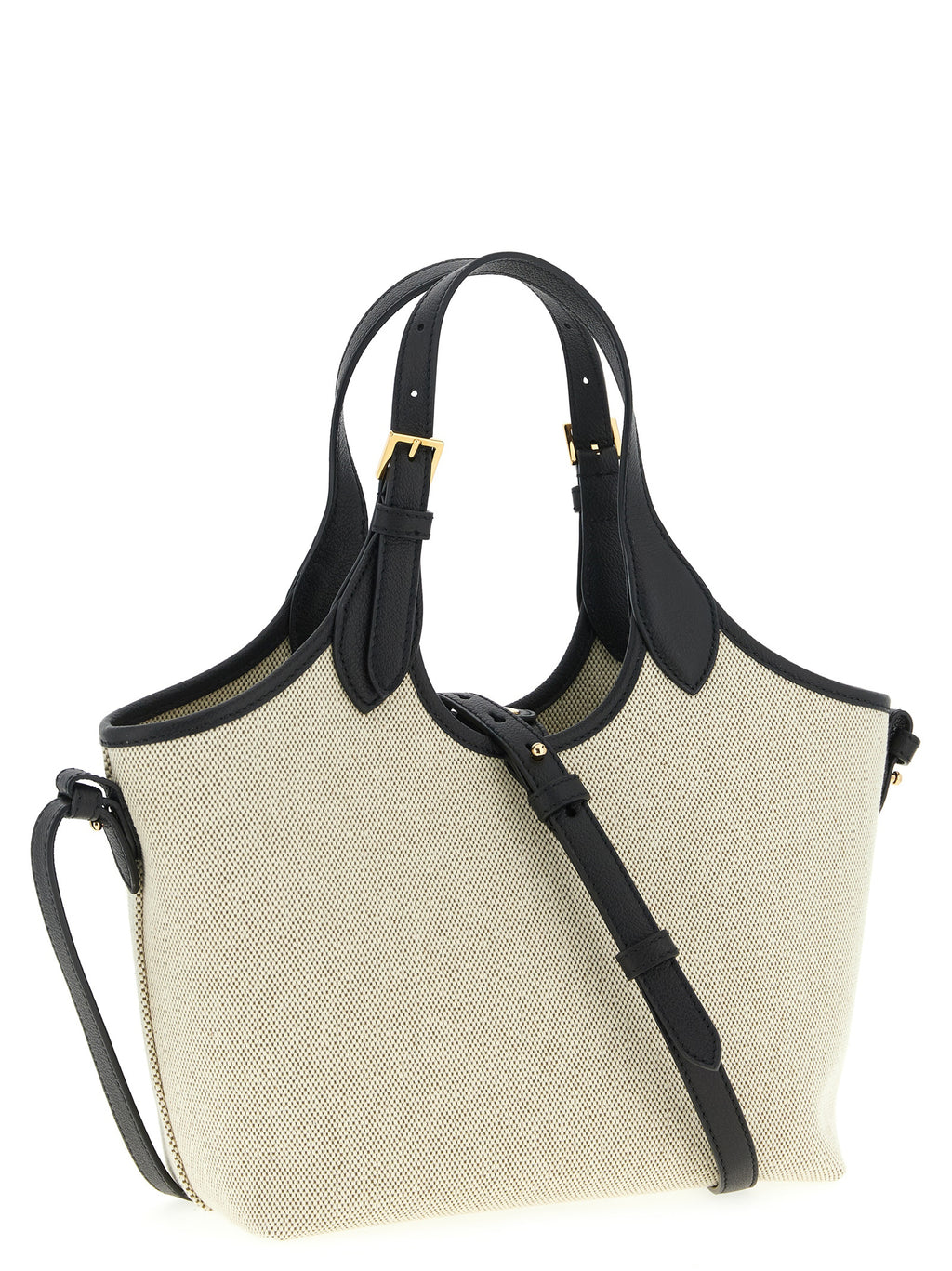 Versace Beige Cotton Tote Bag