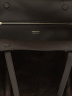 Ferragamo Brown Goatskin Shoulder Bag