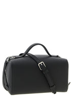 Valextra Black Calfskin Crossbody Bag