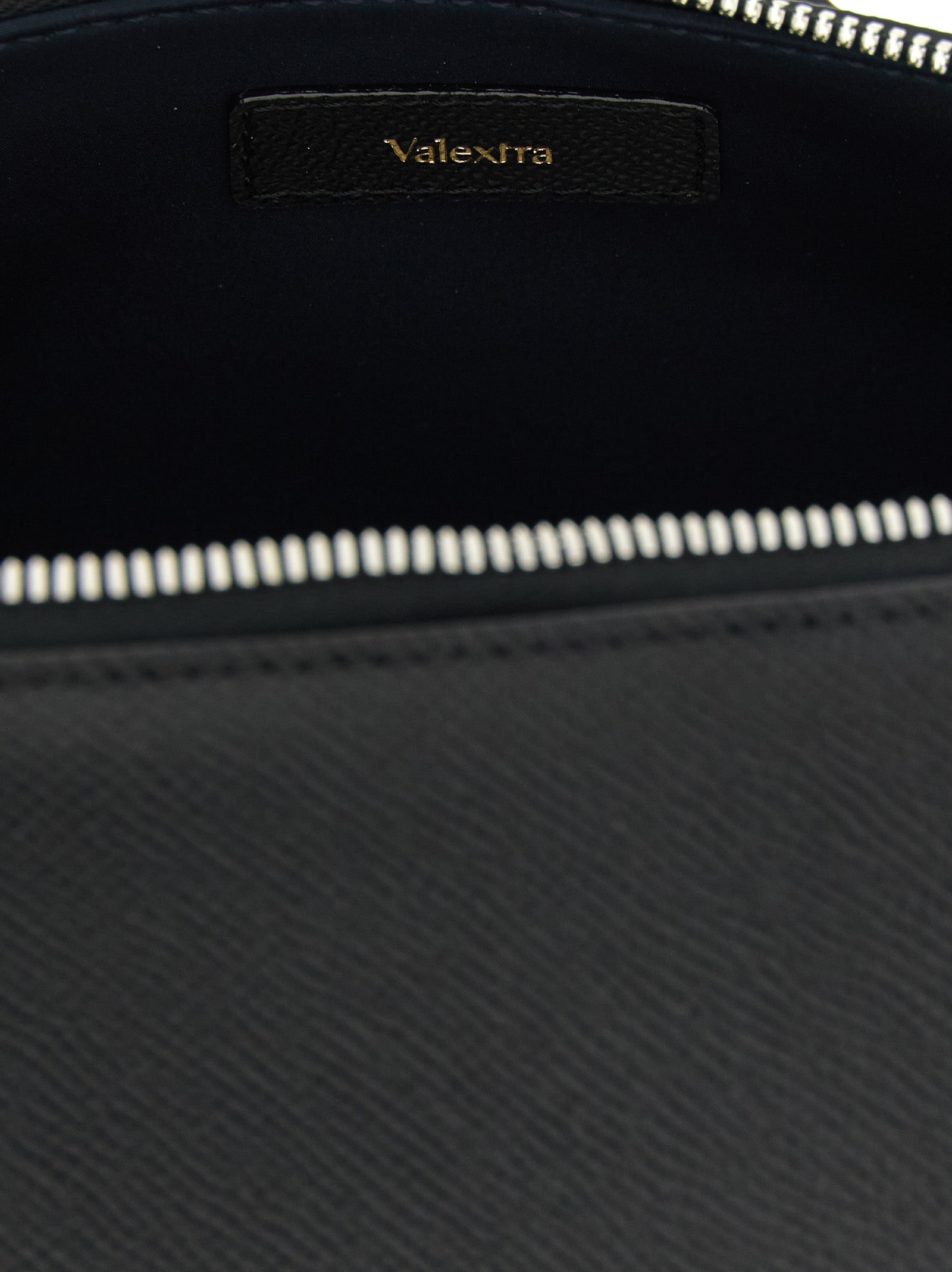 Valextra Black Calfskin Crossbody Bag