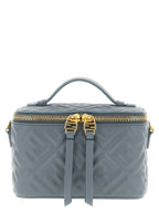 Fendi Blue Lamb Leather Handbag