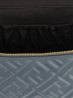 Fendi Blue Lamb Leather Handbag