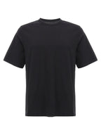 Rick Owens Black Cotton T-Shirt