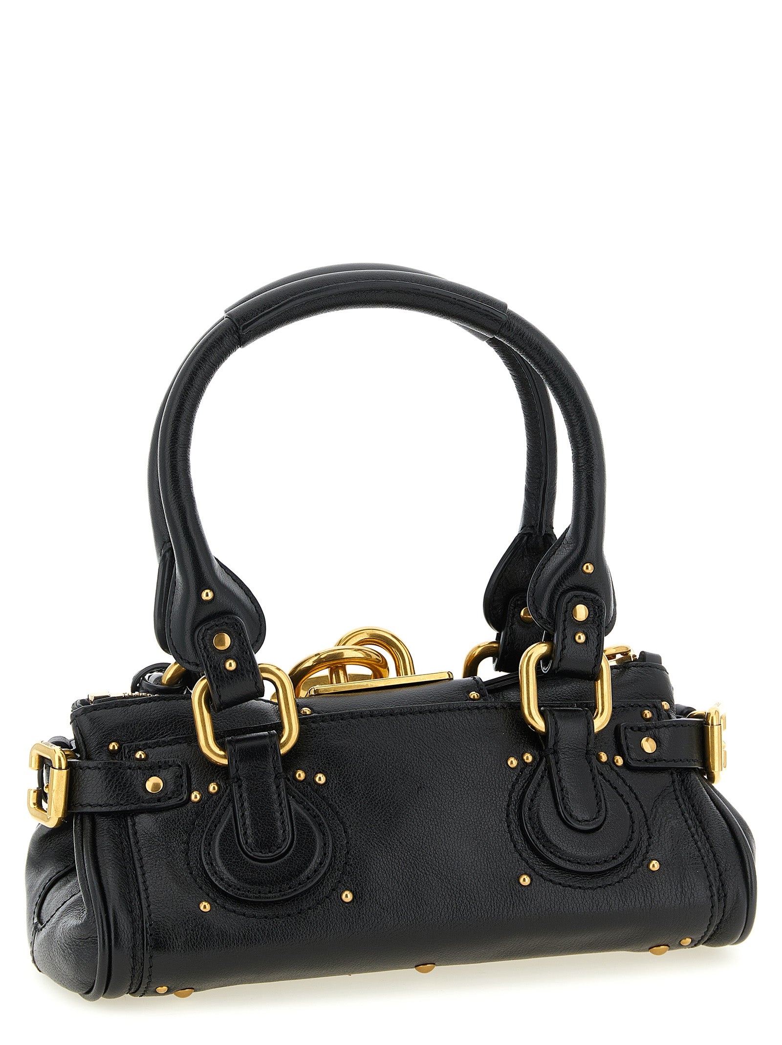 Chloé Black Buffalo Leather Handbag