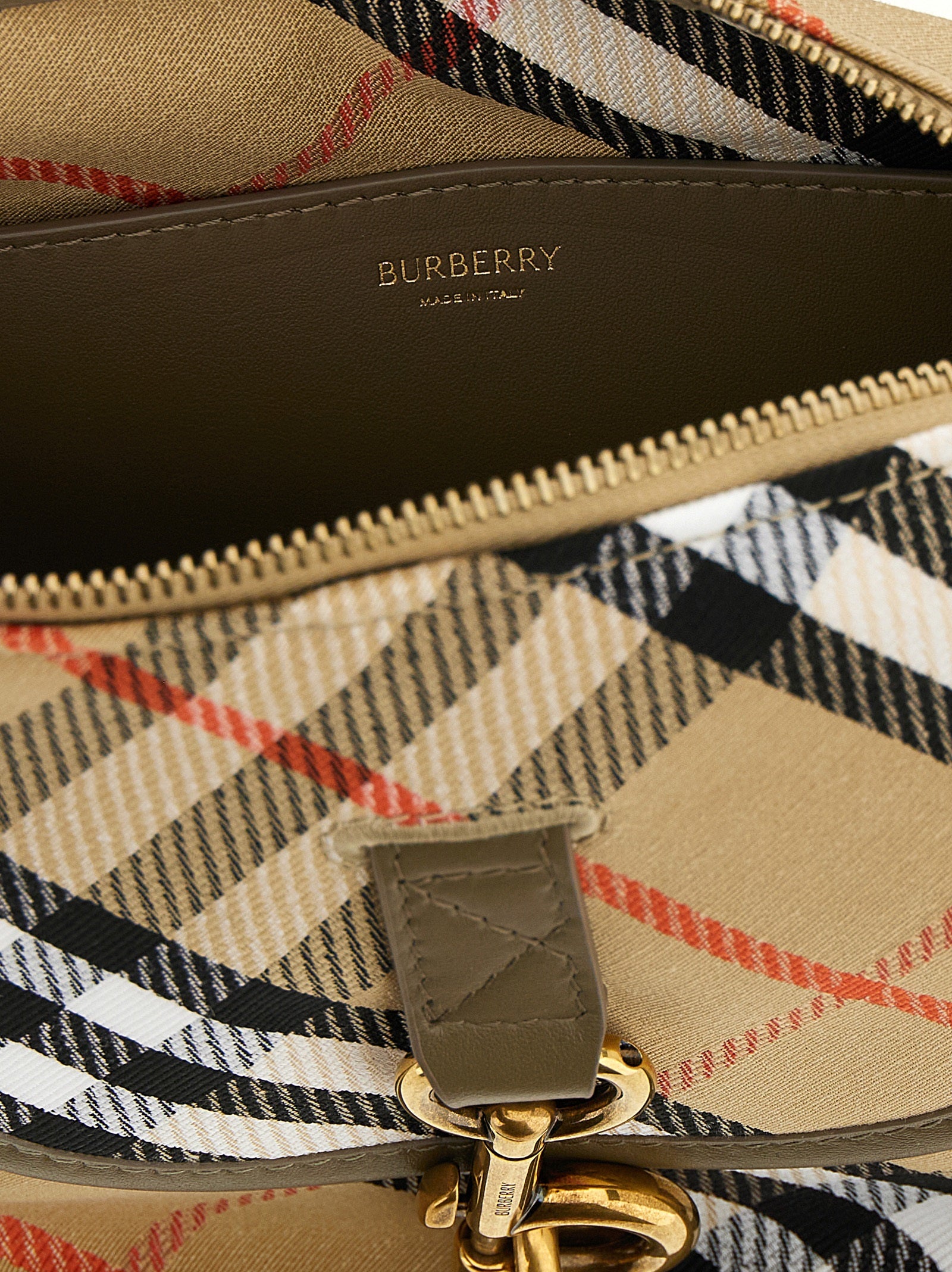 Burberry Multicolor Polyester Crossbody Bag