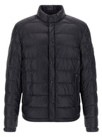 Moncler Blue Polyamide Full-Length Jacket