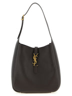Saint Laurent Brown Calfskin Shoulder Bag
