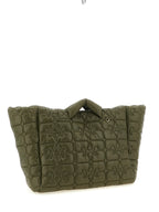 Ganni Bicolor Recycled Polyamide Tote Bag