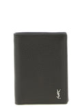 Saint Laurent Brown Calfskin Leather Wallet