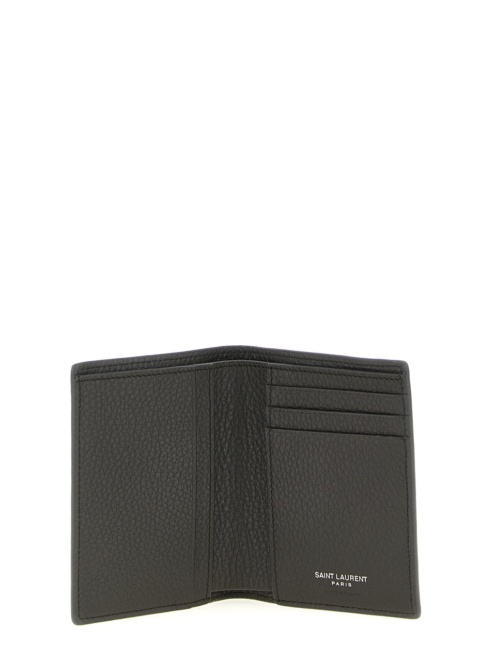Saint Laurent Brown Calfskin Leather Wallet
