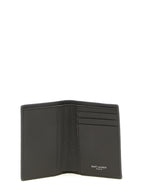 Saint Laurent Brown Calfskin Leather Wallet