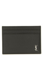Saint Laurent Brown Calfskin Cardholder