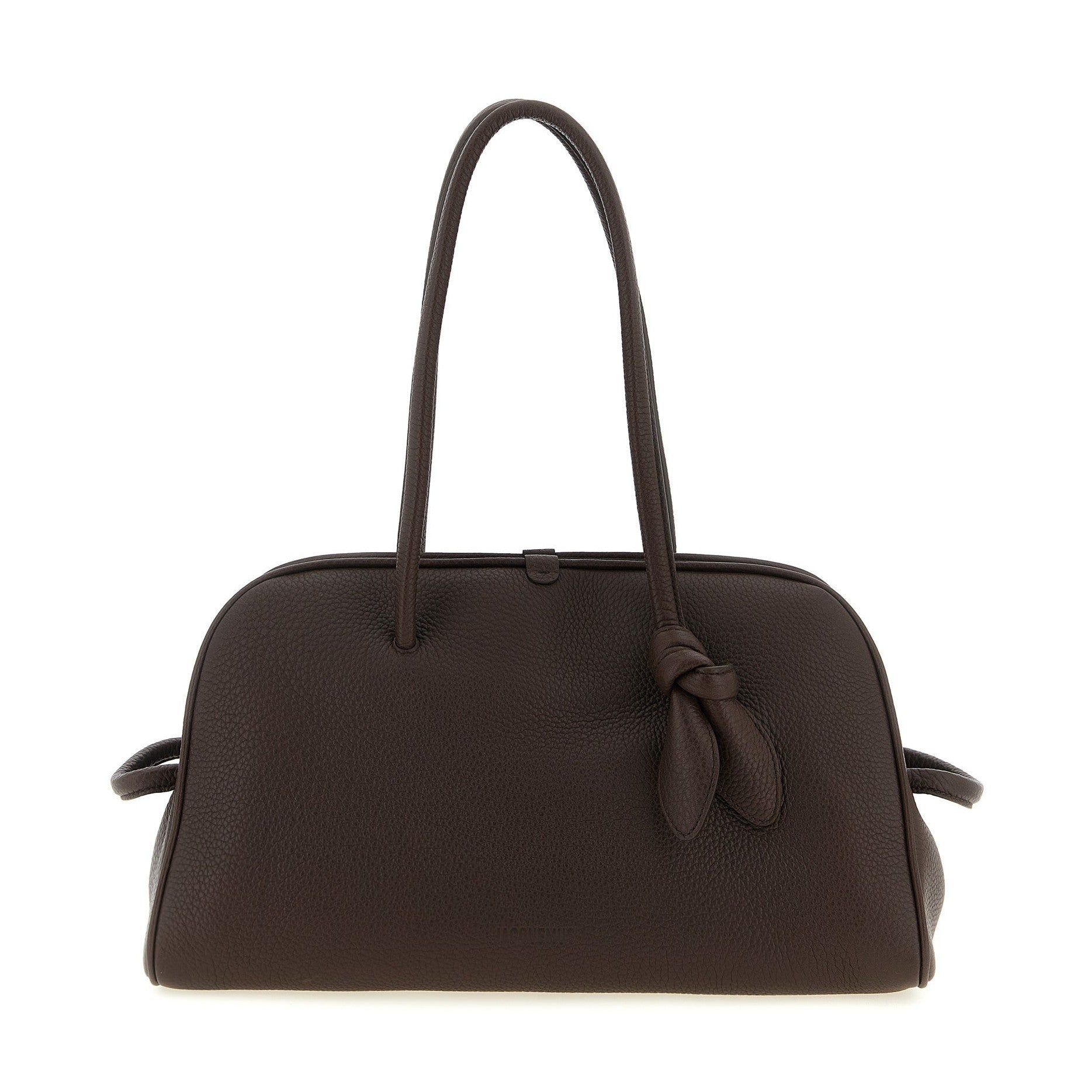 Jacquemus Brown Calfskin Shoulder Bag