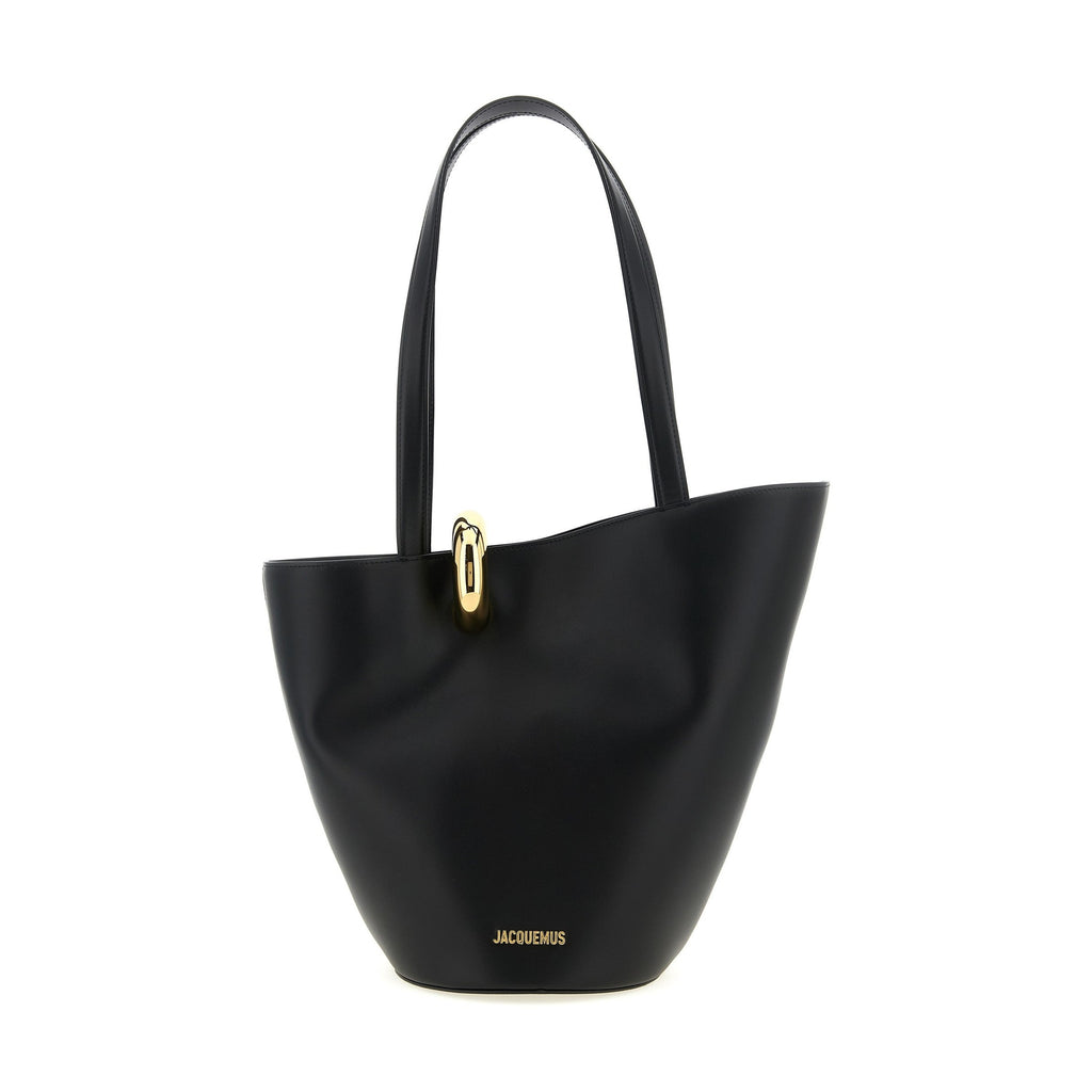 Jacquemus Black Cowhide Shoulder Bag