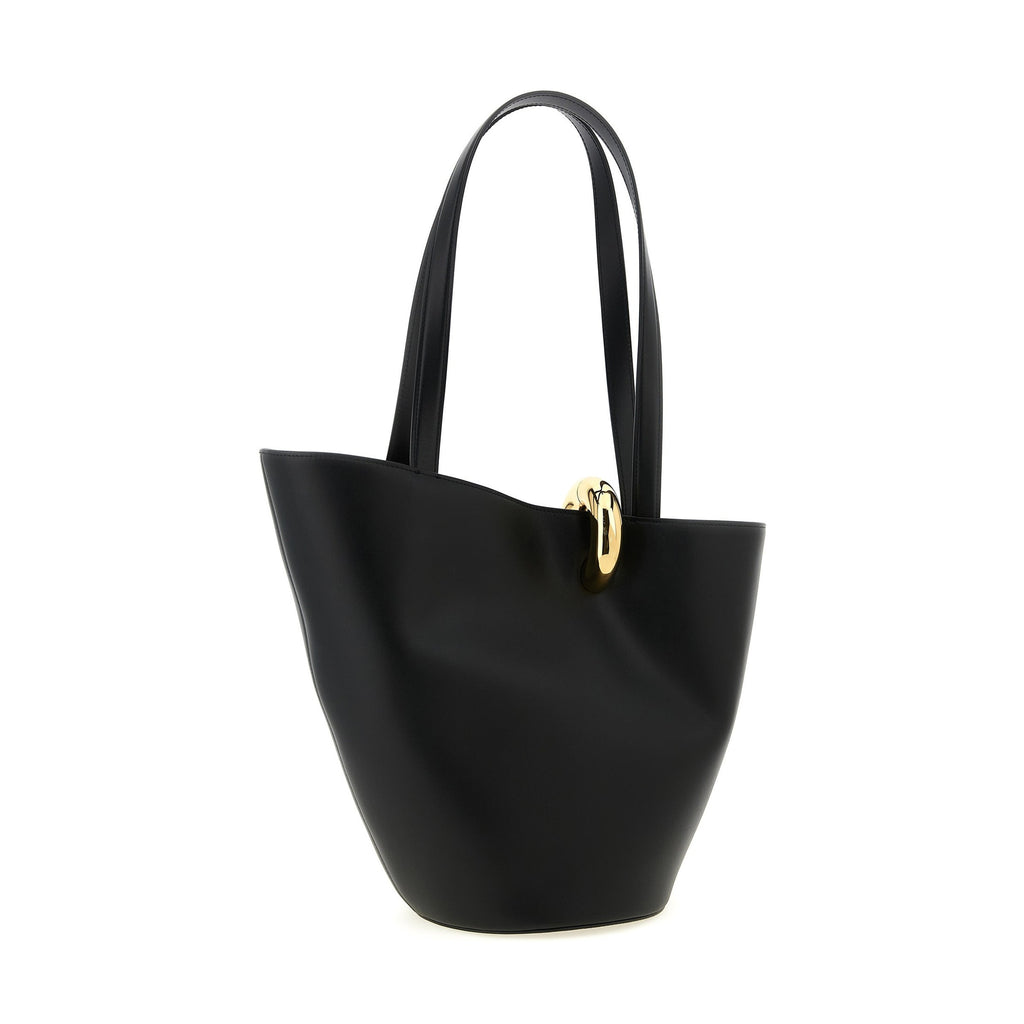 Jacquemus Black Cowhide Shoulder Bag