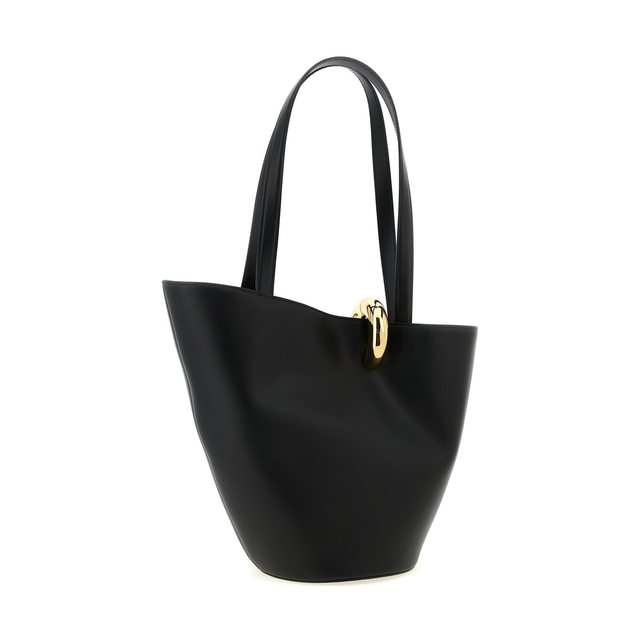 Jacquemus Black Cowhide Shoulder Bag