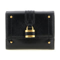 Chloé Black Buffalo Leather Cardholder