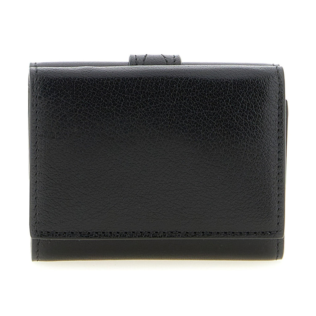 Chloé Black Buffalo Leather Cardholder