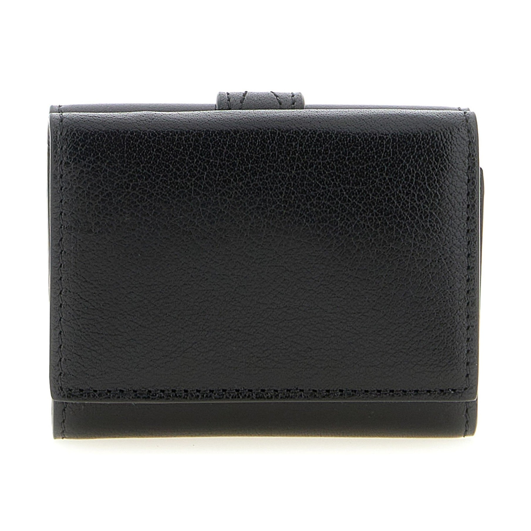 Chloé Black Buffalo Leather Cardholder