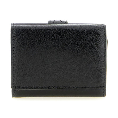 Chloé Black Buffalo Leather Cardholder