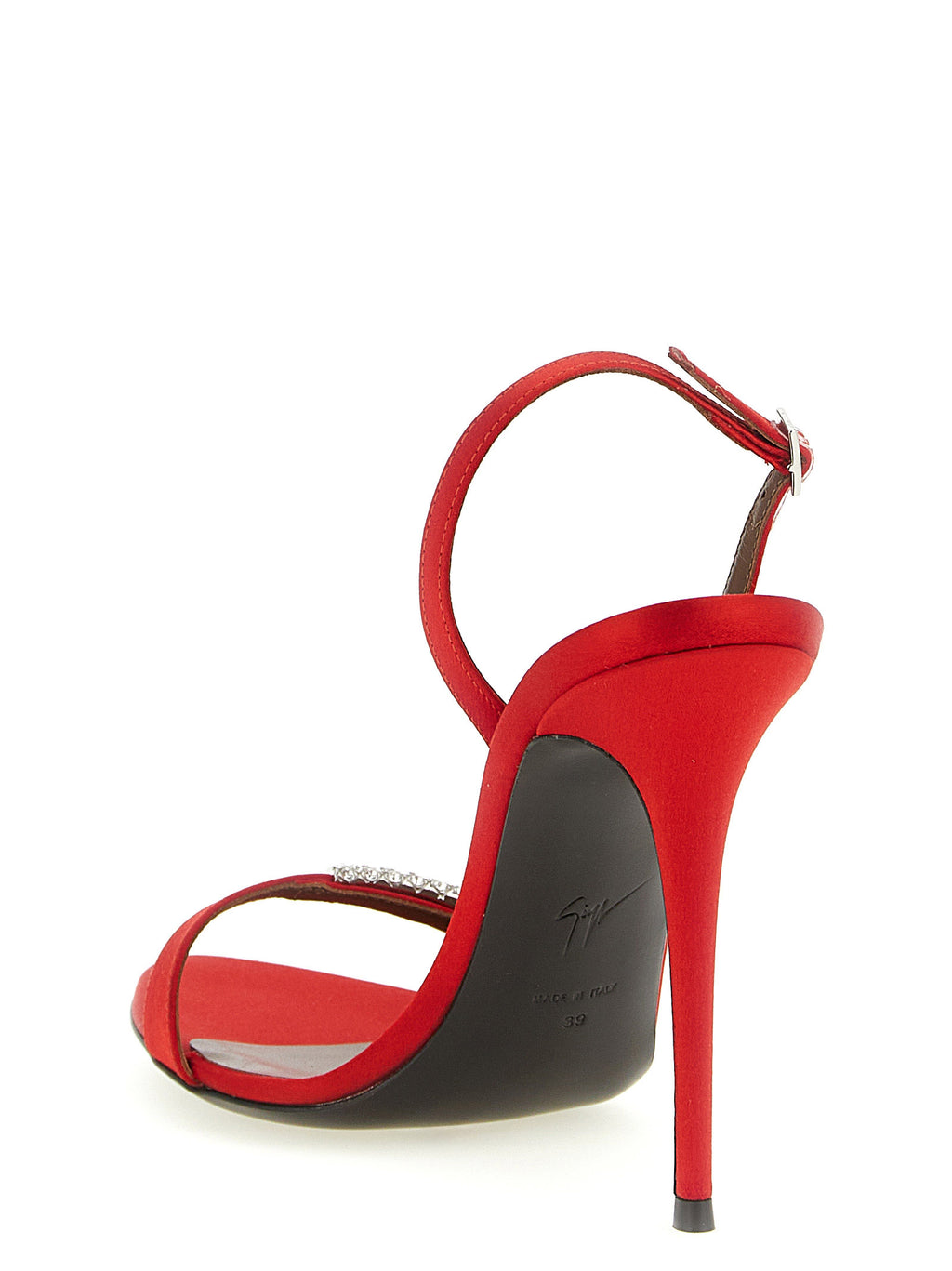 Giuseppe Zanotti Multicolor Viscose Stiletto Heel Sandals