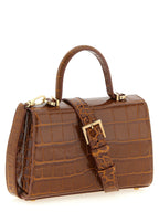Versace Brown Calfskin Handbag
