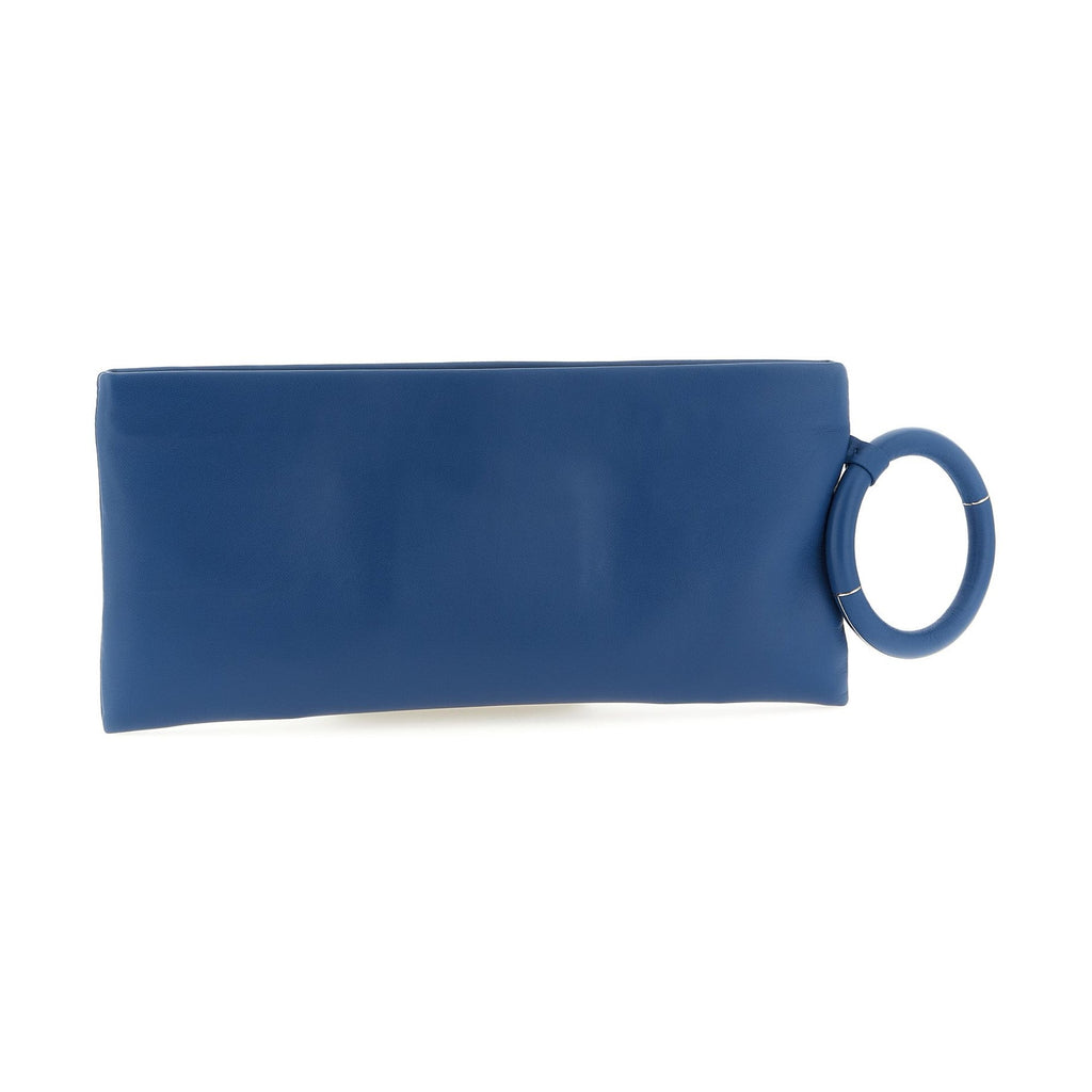 Tom Ford Blue Lambskin Clutch Bag