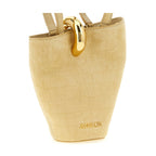 Jacquemus Beige Calfskin Handbag