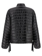 Moncler Black Polyamide Full-Length Jacket