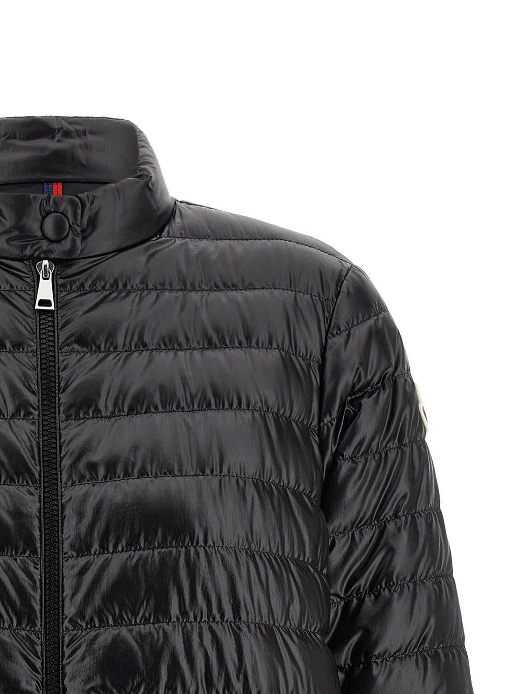 Moncler Black Polyamide Full-Length Jacket