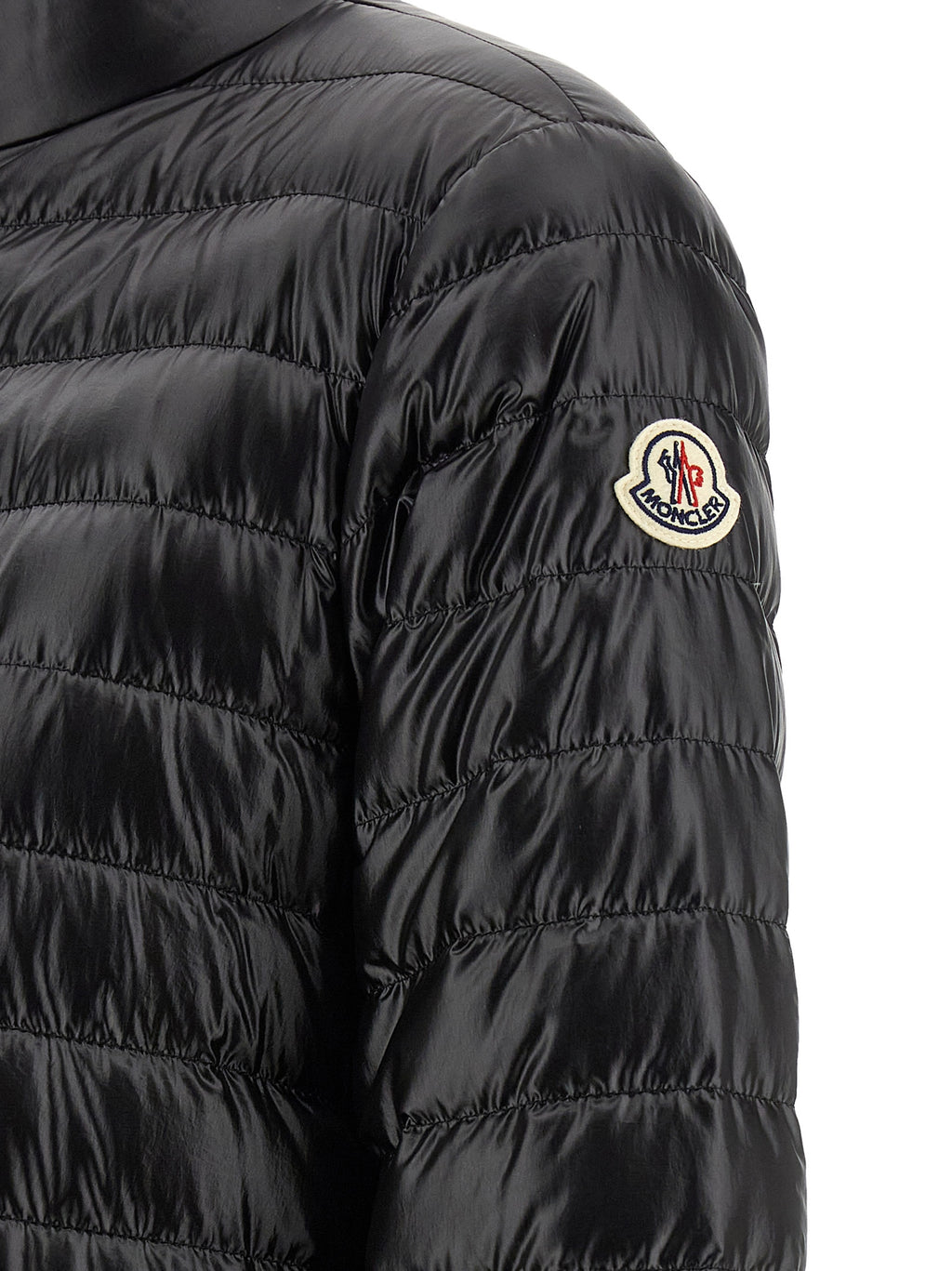 Moncler Black Polyamide Full-Length Jacket