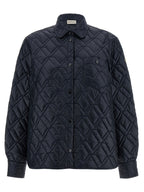 Moncler Blue Polyamide Shell Jacket