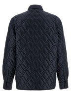 Moncler Blue Polyamide Shell Jacket