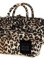 Ganni Brown Polyamide Handbag