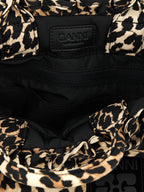 Ganni Brown Polyamide Handbag