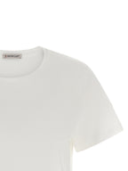 Moncler White Cotton T-Shirt