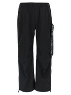 44 Label Group Black Polyamide Athletic Pants