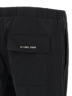 44 Label Group Black Polyamide Athletic Pants