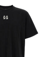 44 Label Group Black Cotton T-Shirt