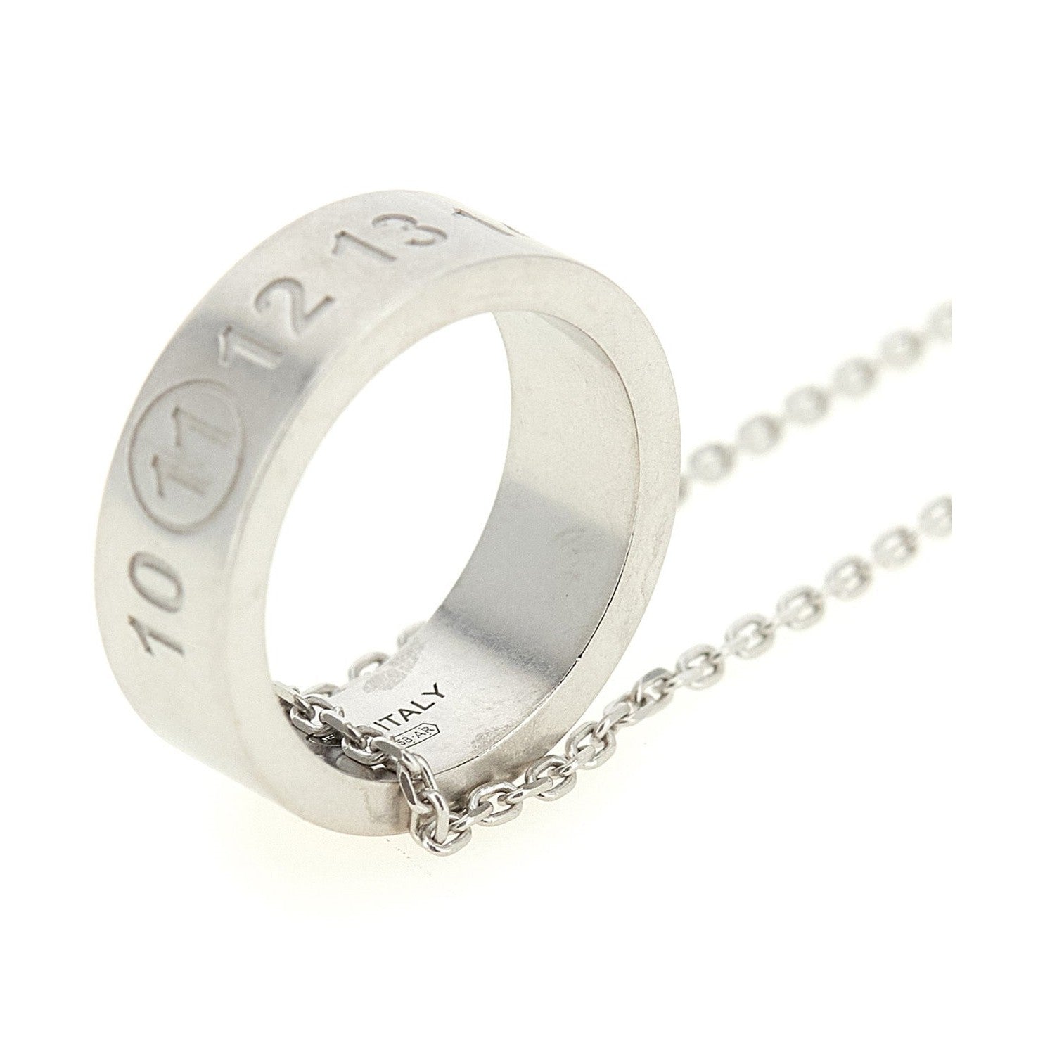 Maison Margiela Silver Silver Necklace