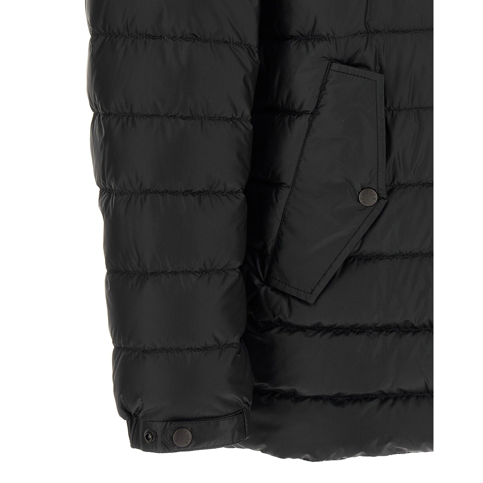Moncler Black Polyamide Parka