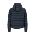 Moncler Blue Polyester Full-Length Jacket