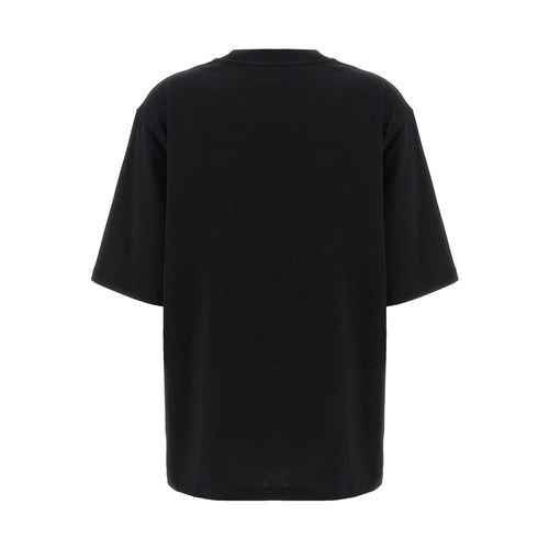 Ami Paris Black Cotton T-Shirt